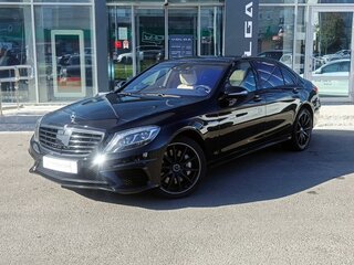 2014 Mercedes-Benz S-Класс AMG 63 AMG Long III (W222, C217), чёрный, 4300000 рублей, вид 1