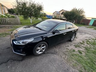 2017 Hyundai Sonata VII (LF) Рестайлинг, чёрный, 1400000 рублей, вид 1