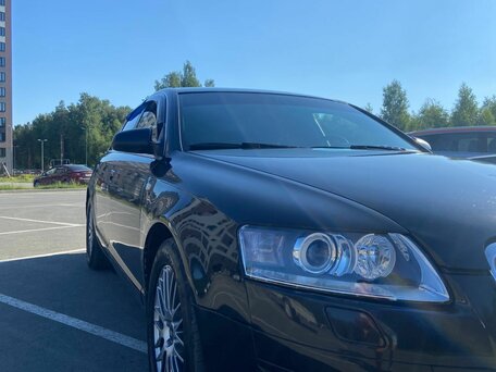 2004 Audi A6 III (C6), чёрный, 850000 рублей, вид 1