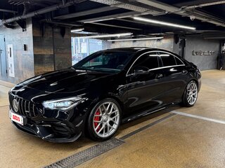2021 Mercedes-Benz CLA AMG 45 AMG S II (C118, X118), чёрный, 4200000 рублей, вид 1