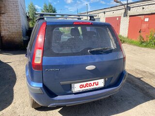 2008 Ford Fusion I Рестайлинг, синий, 235000 рублей, вид 3