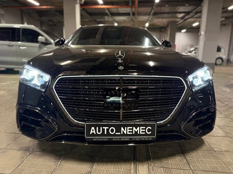 2026 Mercedes-Benz S-Класс 580 Long 4MATIC VII (W223) Рестайлинг, чёрный, 30500000 рублей, вид 2