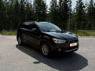 2012 Mitsubishi ASX I, чёрный, 850000 рублей, вид 3