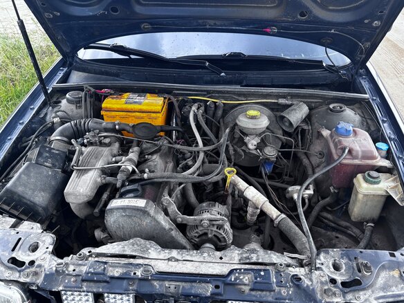 1992 Audi 80 V (B4), синий, 260000 рублей - вид 16