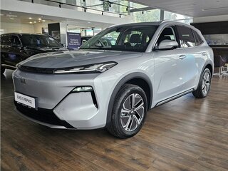 2026 Geely EX5 Гибрид EM-R, серебристый, 3795520 рублей, вид 3