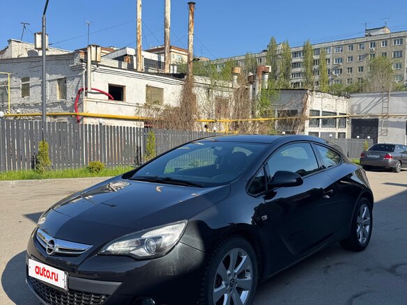 2012 Opel Astra GTC J Рестайлинг, чёрный, 920000 рублей - вид 3