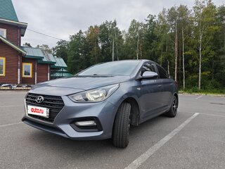 2017 Hyundai Solaris II, серый, 1100000 рублей, вид 2