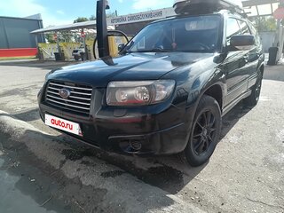 2007 Subaru Forester II Рестайлинг, чёрный, 700000 рублей, вид 1