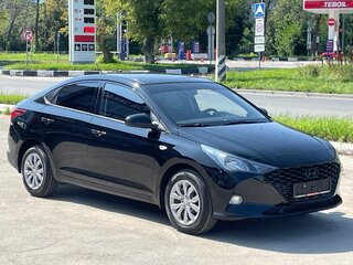 2020 Hyundai Solaris II Рестайлинг, чёрный, 1599000 рублей, вид 3