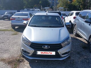 2017 Lada (ВАЗ) Vesta I, серебристый, 650000 рублей, вид 3