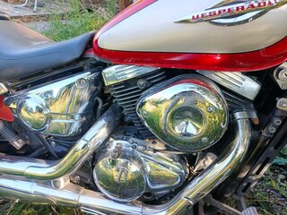 1998 Suzuki Desperado VZ400, красный, 290000 рублей, вид 4