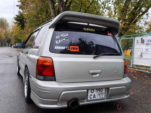 1999 Subaru Forester I, серебристый, 620000 рублей - вид 4
