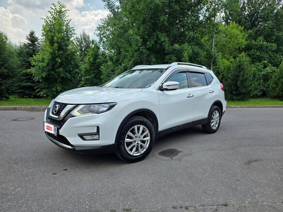 2018 Nissan X-Trail III Рестайлинг, белый