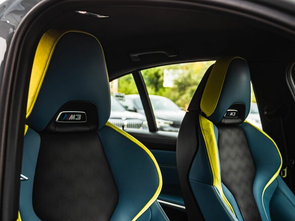 2022 BMW M3 Competition Package VI (G80), серый, 10730000 рублей - вид 25