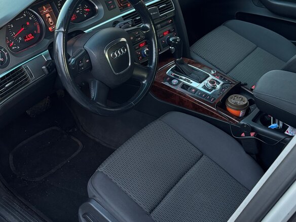 2005 Audi A6 III (C6), серебристый, 670000 рублей - вид 12