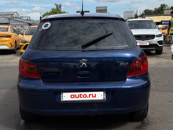 2004 Peugeot 307 I, синий, 375000 рублей - вид 3