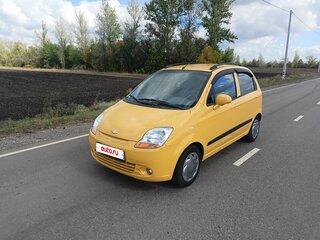 2007 Chevrolet Spark II, жёлтый, 330000 рублей, вид 1