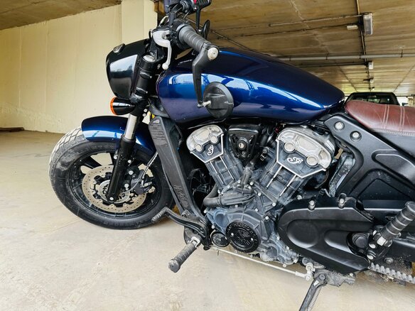 2022 Indian Scout, синий, 1050000 рублей - вид 5