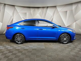 2017 Hyundai Solaris II, синий, 1189000 рублей, вид 5