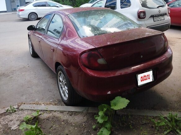 1999 Plymouth Neon, пурпурный, 275000 рублей - вид 5