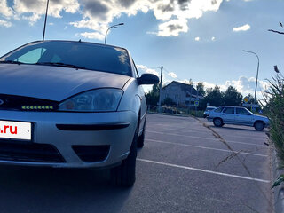 2003 Ford Focus I Рестайлинг, серебристый, 289000 рублей, вид 1