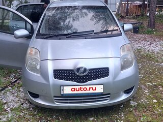 2006 Toyota Vitz II (XP90), серый, 450000 рублей, вид 2
