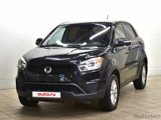 2014 SsangYong Actyon II Рестайлинг, чёрный, 1000000 рублей, вид 1