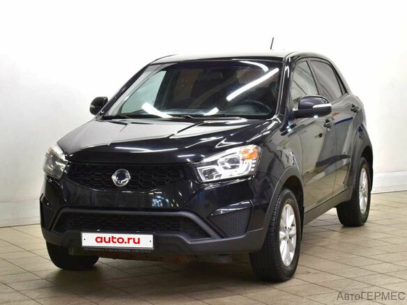 2014 SsangYong Actyon II Рестайлинг, чёрный, 1000000 рублей