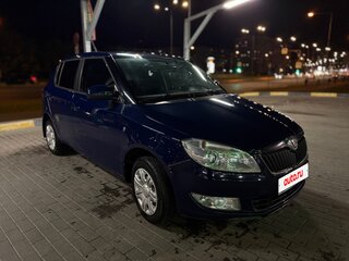 2012 Skoda Fabia II Рестайлинг, синий, 480000 рублей, вид 3