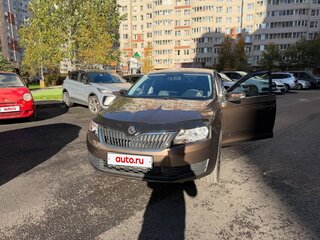 2018 Skoda Rapid I Рестайлинг, коричневый, 1100000 рублей, вид 3