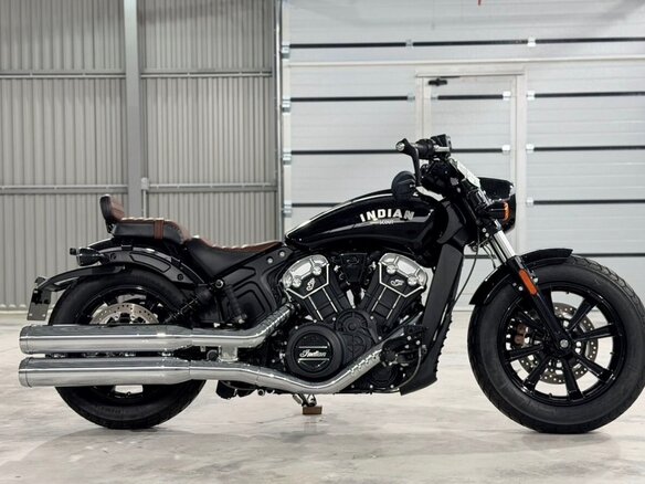 2022 Indian Scout, чёрный - вид 7