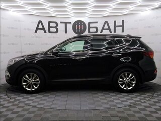 2017 Hyundai Santa Fe III Рестайлинг, чёрный, 1849000 рублей, вид 4