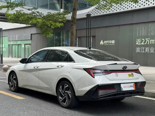 2023 Hyundai Elantra N Line VII (CN7) Рестайлинг, белый, 1390700 рублей, вид 3