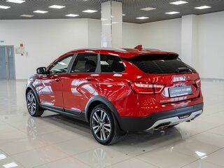 2018 Lada (ВАЗ) Vesta SW Cross I, красный, 968000 рублей, вид 4
