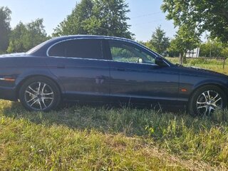 2005 Jaguar S-Type I Рестайлинг, синий, 490000 рублей, вид 2