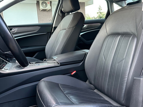 2021 Audi A6 45 TFSI V (C8), чёрный, 4450000 рублей - вид 18
