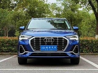 2021 Audi Q3 35 TFSI II (F3), синий, 2000000 рублей, вид 2