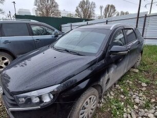2021 Lada (ВАЗ) Vesta SW I, чёрный, 733300 рублей - вид 6