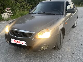 2014 Lada (ВАЗ) Priora I Рестайлинг, коричневый, 475000 рублей, вид 2
