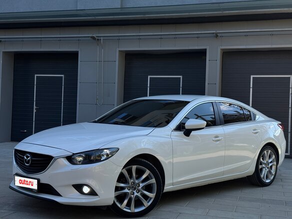 2015 Mazda 6 III (GJ) Рестайлинг, белый - вид 1