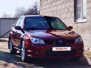 2006 Subaru Impreza II Рестайлинг 2, красный, 900000 рублей, вид 2