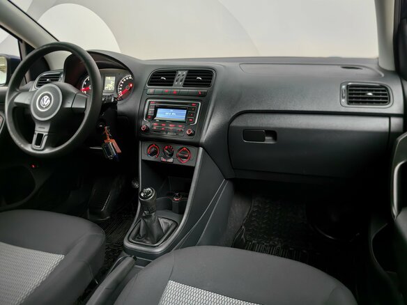 2015 Volkswagen Polo V, синий, 799000 рублей - вид 12