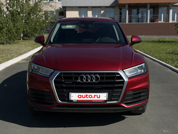 2017 Audi Q5 II (FY), красный, 3300000 рублей