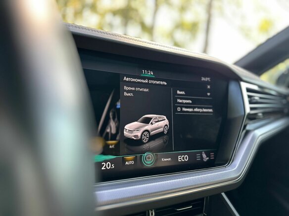 2019 Volkswagen Touareg III, серый, 6750000 рублей - вид 24