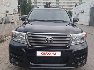 2013 Toyota Land Cruiser 200 Series Рестайлинг 1, чёрный, 3450000 рублей, вид 3