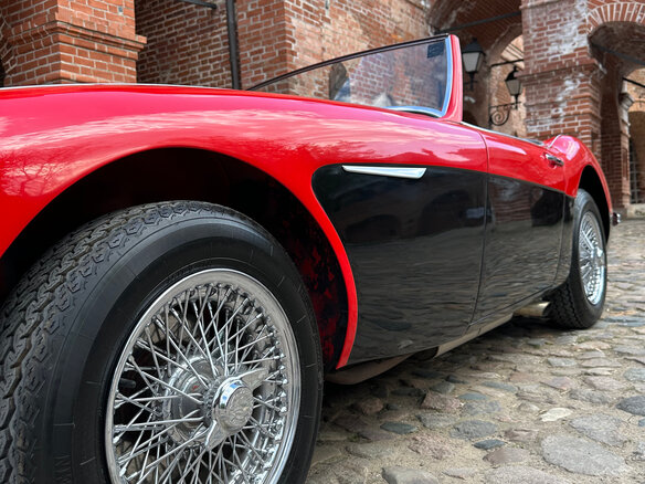 1960 Austin Healey 3000 5-speed I (BN7, BT7), красный, 6000000 рублей - вид 8
