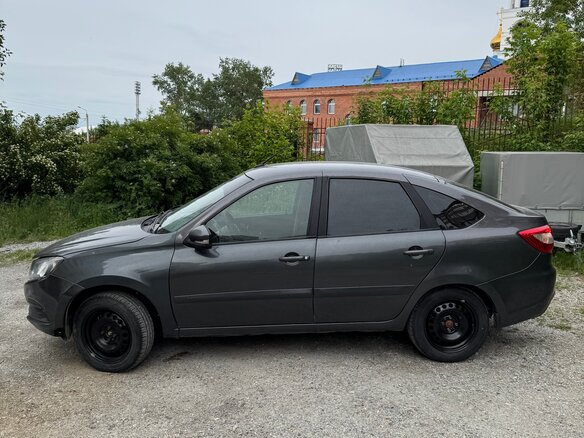 2022 Lada (ВАЗ) Granta I Рестайлинг, серый, 620000 рублей - вид 7