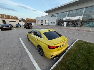 2025 Audi A3 40 TFSI IV (8Y) Рестайлинг, жёлтый, 4300000 рублей, вид 2