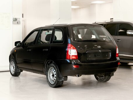 2013 Lada (ВАЗ) Kalina I, чёрный, 450000 рублей, вид 4