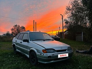2007 Lada (ВАЗ) 2115, серебристый, 110000 рублей, вид 1